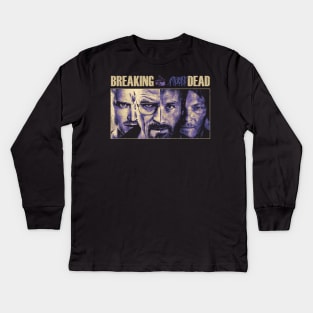 Breaking Dead - Alchemist vs Zombie Kids Long Sleeve T-Shirt